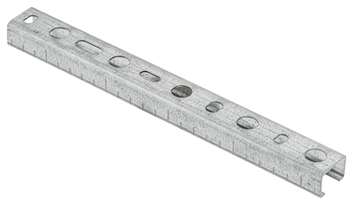 fischer Montageschiene MS 27/18 A2 - 2m Edelstahl,A2,Länge:2 m,Stärke:1,25mm Produktbild img1 L
