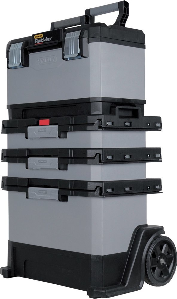 FAT MAX Rollende Werkstatt 568x893x389mm 3-teilig Stanley Fatmax Produktbild img1 L
