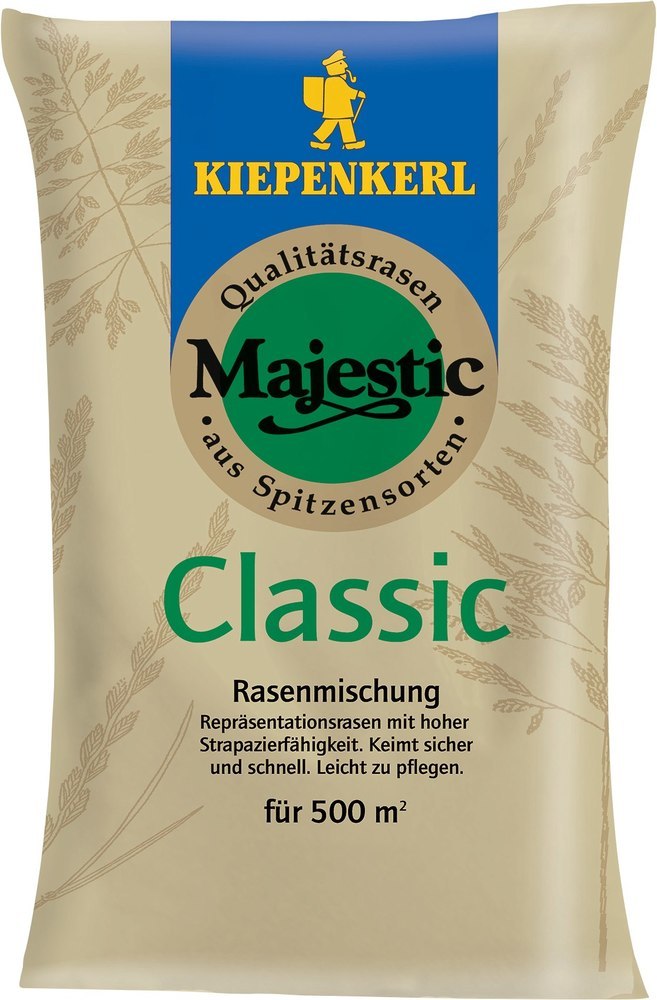 Kiepenkerl Rasenmischung 10kgMajesti c C lassic kel Produktbild img1 L