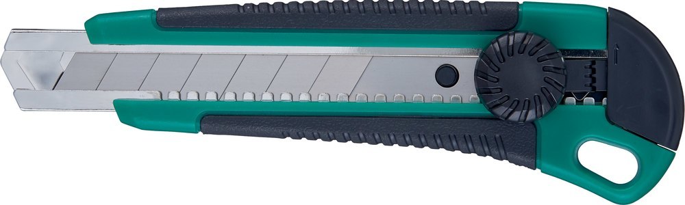 fortis Cuttermesser m. Rädchen 18mm m. 3 Klingen Produktbild img1 L