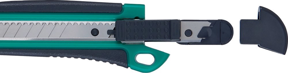 fortis Cuttermesser Kunststoff 9mm m. 3 Klingen Produktbild img3 L