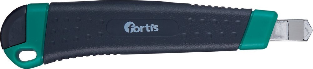 fortis Cuttermesser Kunststoff 9mm m. 3 Klingen Produktbild img4 L