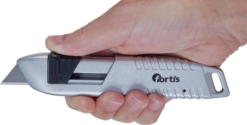 fortis Sicherheitsmesser Alu m. 1 Trapezklinge Produktbild img2 L