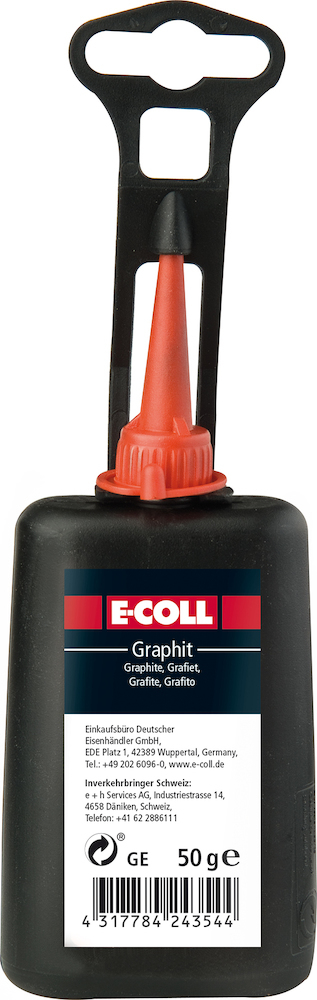 E-COLL Graphit 50g Flasche Produktbild img1 L
