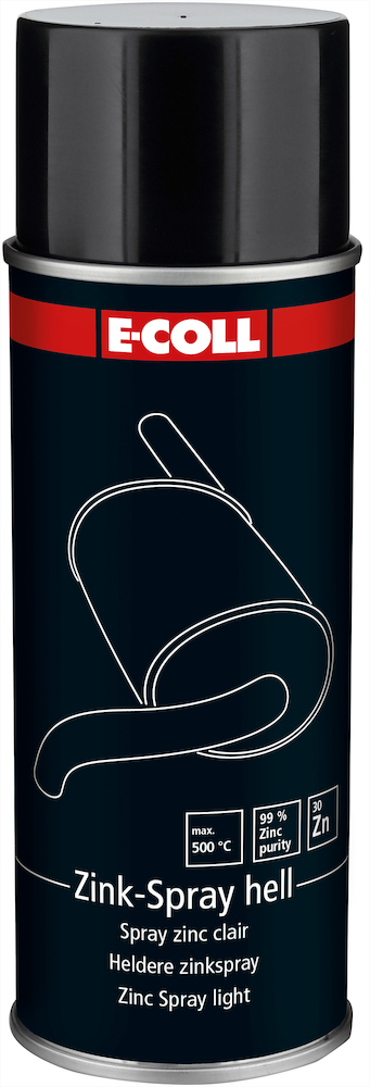 E-COLL Zink-Spray hell 400ml silbergrau Produktbild img1 L