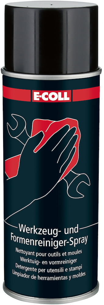 E-COLL Werkzeug- und Formenreinigerspray lösemittelhaltig 400ml Spraydose Produktbild img1 L