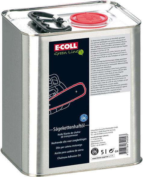 E-COLL Sägekettenhaftöl UWS 5L Kanister Produktbild img1 L