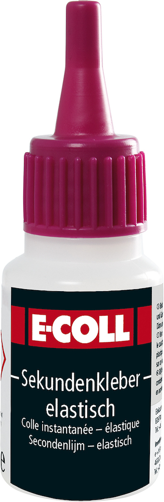 E-COLL Sekundenkleber 20g elastisch Produktbild img1 L