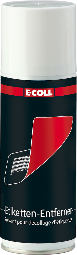 E-COLL Etikettenentferner frei von chlorierten Lösungsmitteln 200ml Spraydose Produktbild img1 L