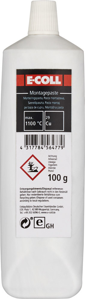 E-COLL Montagepaste 100g Tube EE Produktbild img1 L