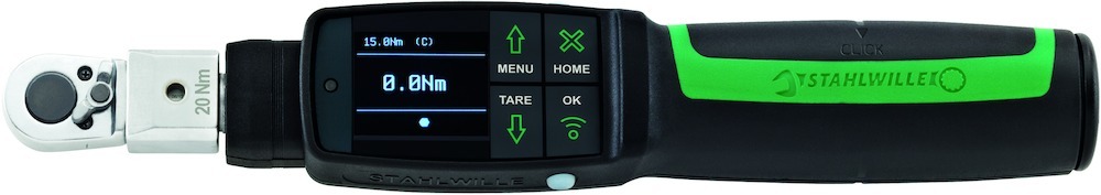 STAHLWILLE 714R Drehwinkel-Drehmomentschlüssel MANOSKOP® mit Einsteckwerkzeug Umschaltknarr… Produktbild img1 L