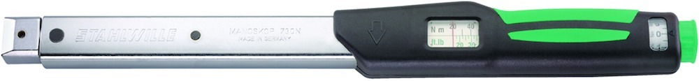 STAHLWILLE Drehmomentschlüssel 730N/100 200-1000Nm 22x28mm Stahlwille Produktbild img1 L