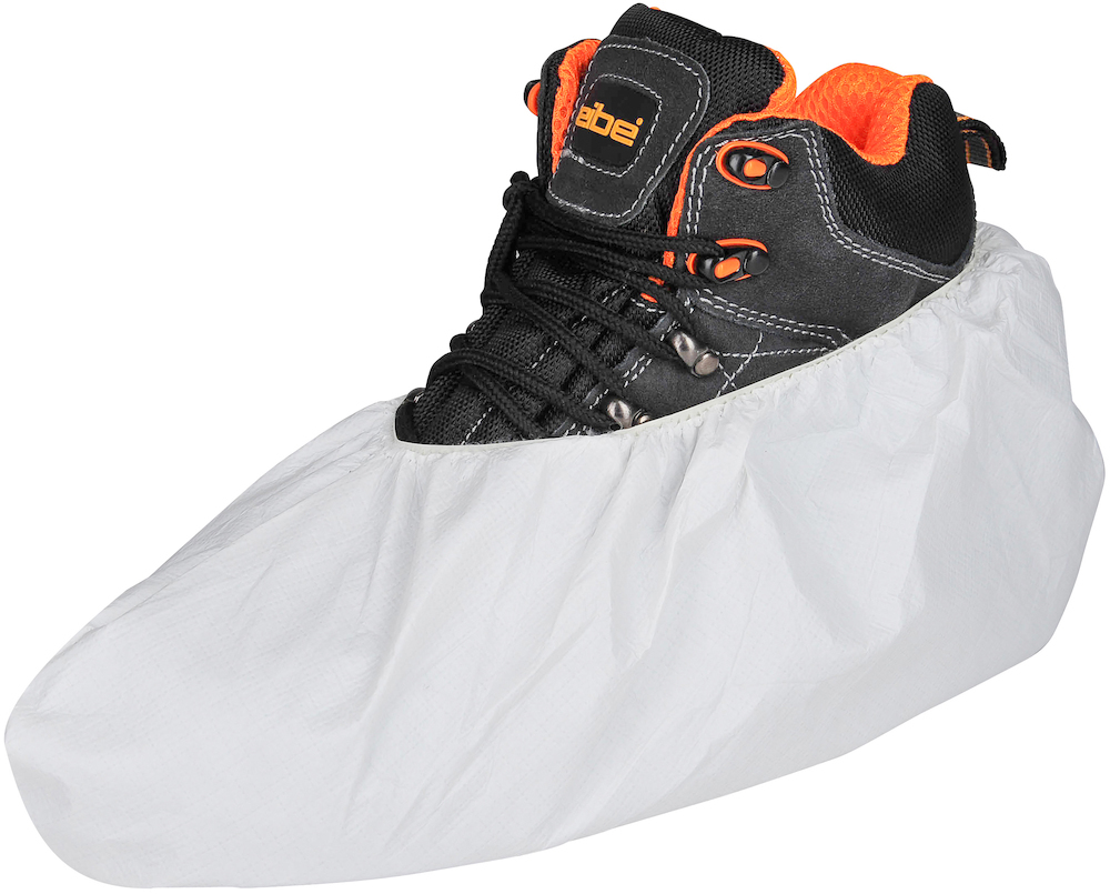 ASATEX Einwegüberschuh, PE 17 cm hoch, w eiß Produktbild img1 L