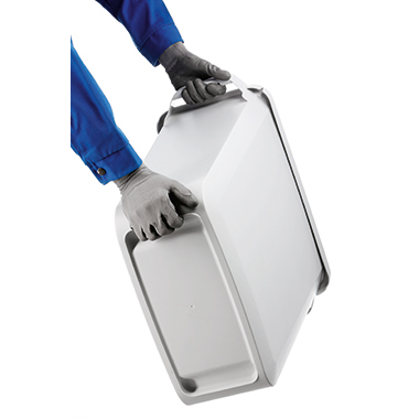 Durable Abfalleimer DURABIN 60l grau +Deckel Produktbild img4 L