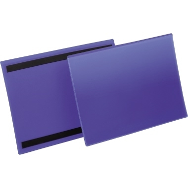 VARIO Kennzeichnungstasche magnetisch dunkelblau 50 St./Pack. Produktbild img1 L