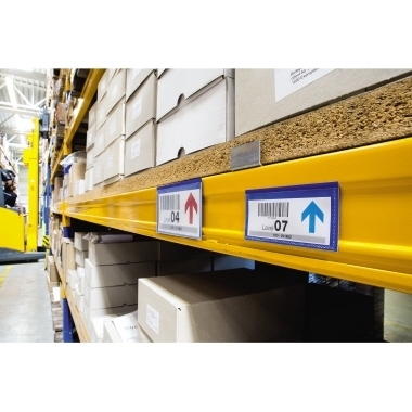 VARIO Etikettentasche magnetisch dunkelblau 50 St./Pack. Produktbild img4 L