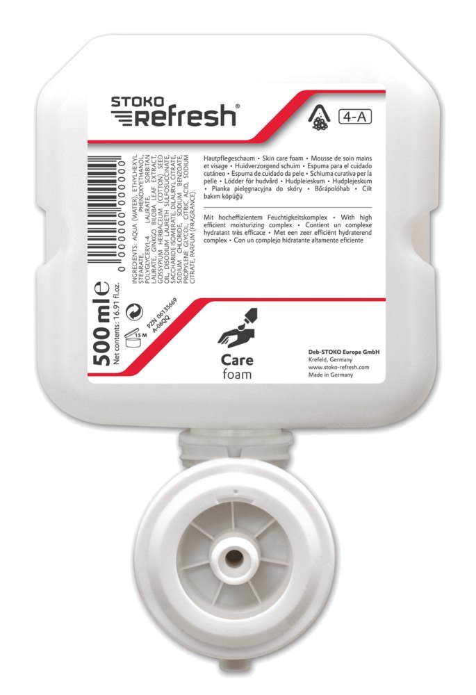 Stoko Deb Hautpflegeschaum Refresh™ Care-FOAM (4-A), 500ml Fl. VE 1 St. Produktbild img1 L