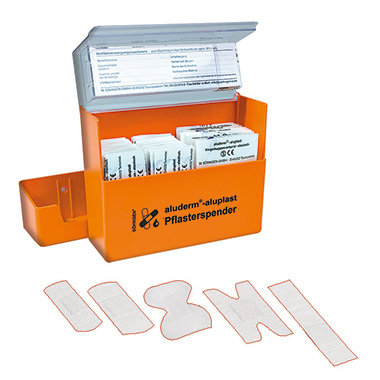 Aluderm Pflasterspender aluderm- aluplas t, orange Produktbild img1 L