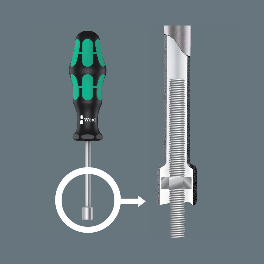 Wera Steckschlüssel einseitig 395 HO Produktbild img3 L