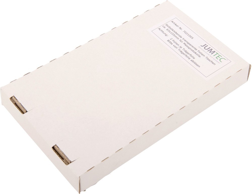 JUMTEC Klebetaschen für Messprotokolle Produktbild img1 L