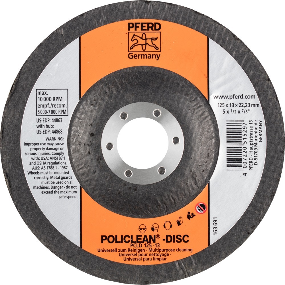 PFERD POLICLEAN®-Grobreinigungsscheibe PCLD Produktbild img2 L