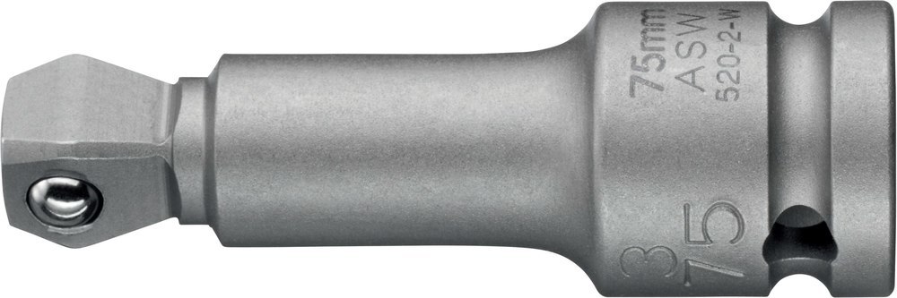 ASW Kraft-Winkelverlängerung 1/2" 75mm Produktbild img1 L