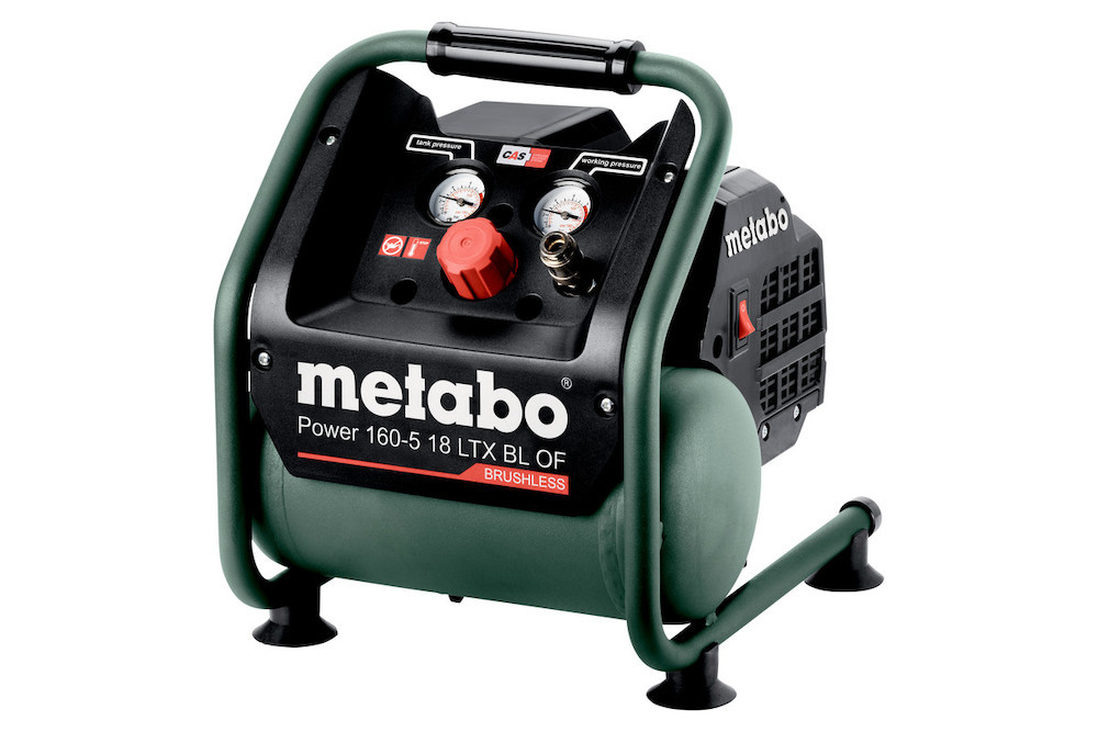 metabo Akku-Kompressor solo Power 160-5 18 LTX BL ohne Akku ohne Ladegerät Karton Produktbild img1 L