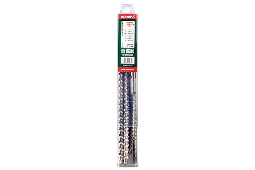 metabo SDS-plus Pro 4 Premium-Bohrersatz 7-teilig (626246000) Produktbild img1 L