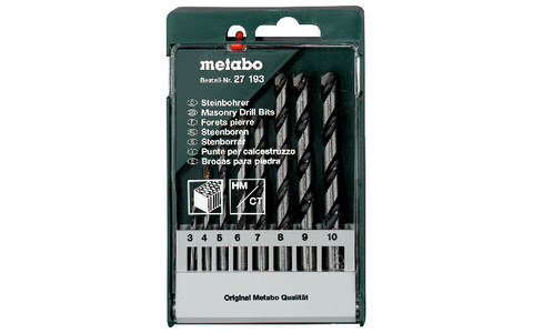 metabo Steinbohrer-Kassette, 8-teilig (627193000) Produktbild img2 L