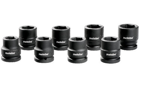 metabo Steckschlüsselsatz 8-teilig für Schlagschrauber 3/4" (628834000) Produktbild img2 L