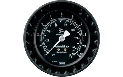 metabo Manometer Ø 80 mm mit Schutzkappe (1-10 bar) für RF 480 (7823672327) Produktbild img2 L