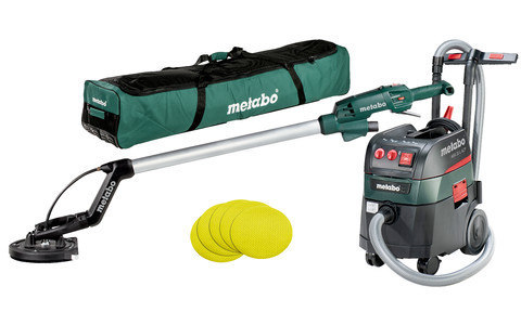 metabo Set Langhalsschleifer LSV 5-225 + Allessauger ASR 35 L ACP (690885000) mit 25 Ha… Produktbild img2 L