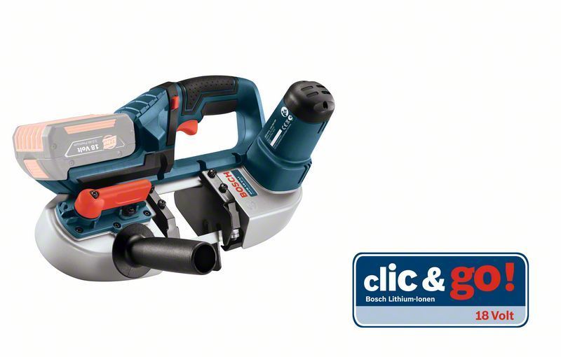 Bosch PRO Akku-Bandsäge GCB 18 V-LI, 0x-Ah, Solo-Version, L-BOXX Produktbild img1 L