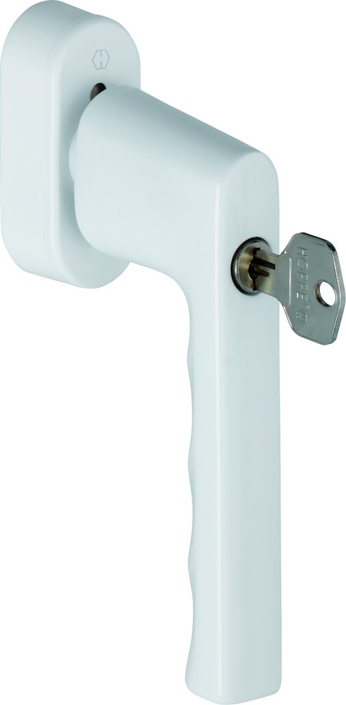 HOPPE® Fenstergriff abschließbar Hamburg 0700S/UD9020, mit Schrauben, Aluminium Produktbild img1 L