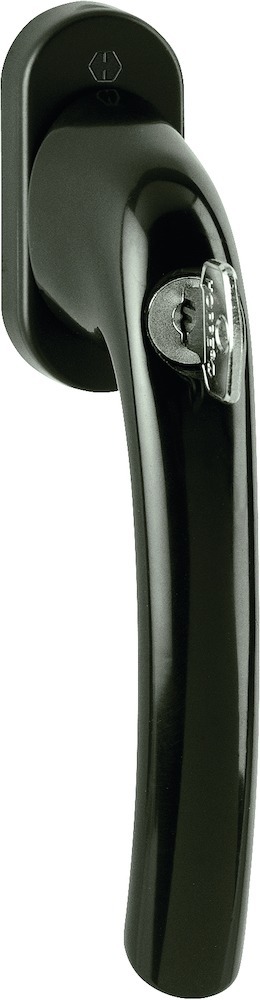 HOPPE® Fenstergriff absperrbar Tôkyô 0710S/U26, ohne Schrauben, N10, Aluminium Produktbild img1 L