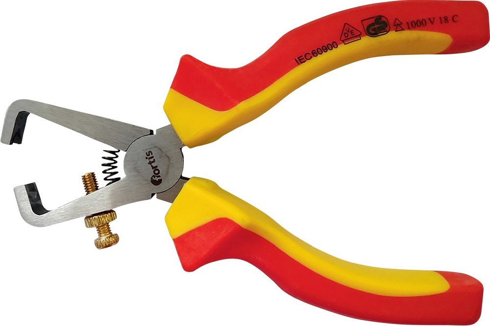fortis Abisolierzange VDE 160mm m.M.K.Griff Produktbild img1 L