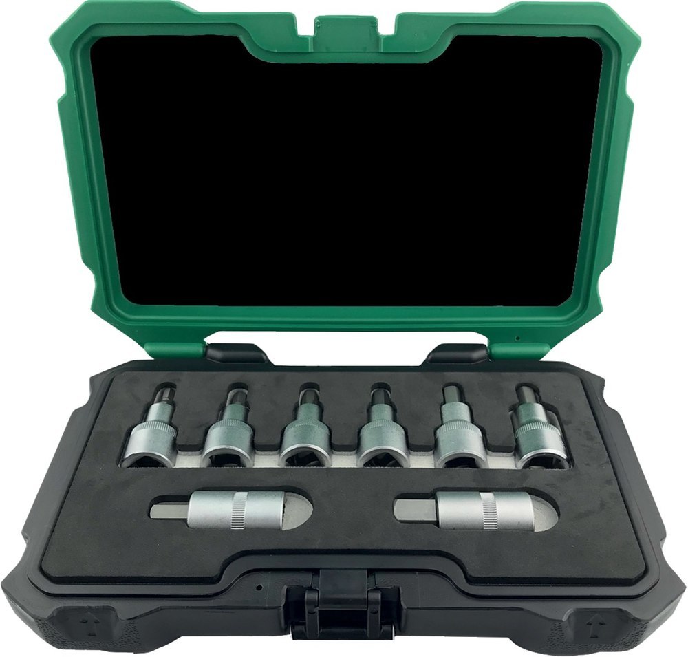 fortis Einsatz.-Grt. 1/2" 8tlg. 5-17mm i6kt. Produktbild img1 L