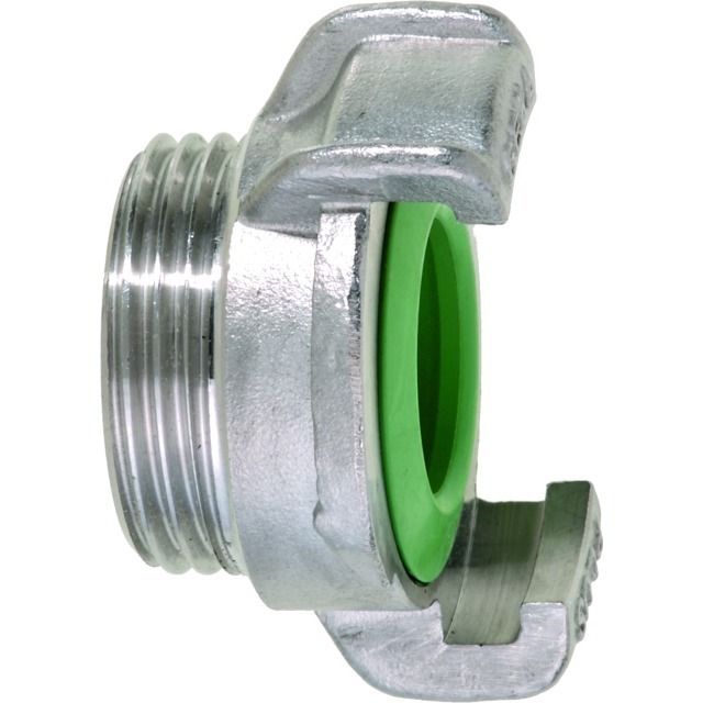 GEKA® plus-Gewindestück, AG, Chromstahl Produktbild img1 L