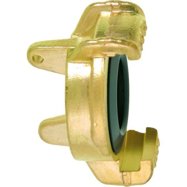 GEKA® plus-Blindkupplung, MS, mit 3mm Bohr. für Kette Produktbild img1 L