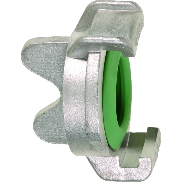 GEKA® plus Blindkupplung, Chromstahl, PN 40 bar, Klauengröße 40 mm Produktbild img1 L
