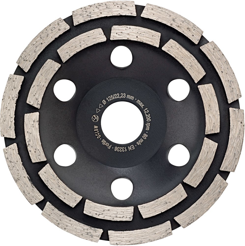 fortis Werkzeuge Diamant-Schleifteller 125x22,2 1-reihig Produktbild img1 L
