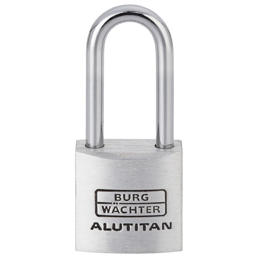 BURG WÄCHTER BURG-WÄCHTER Vorhangschloss Alutitan 770 20 HB, Aluminium massiv Produktbild img1 L