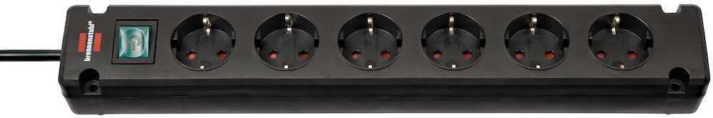 brennenstuhl Steckdosenleiste 6-fach H05 VV-F3G1,5 3m Bremounta USB Brennenstuhl Produktbild img1 L