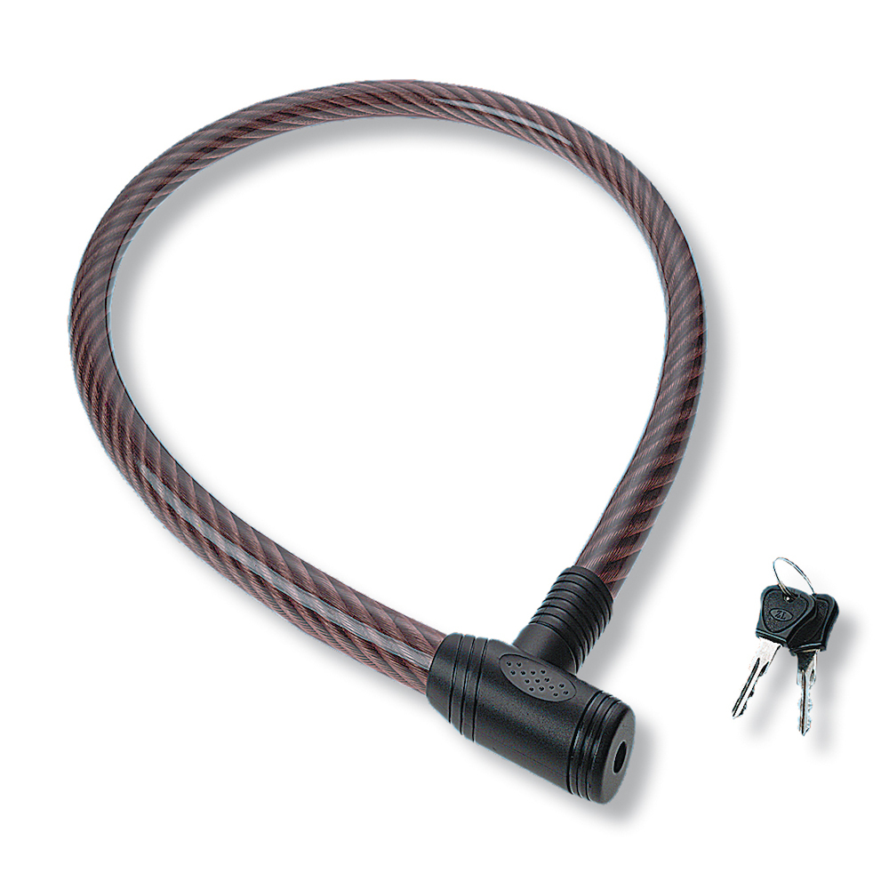 BURG WÄCHTER AV-Stahlkabelschloss, 1200mm 570 120, schwarz Produktbild img1 L