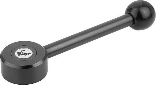 Kipp Spannhebel flach mit Innengewinde 0 Grad Produktbild img1 L