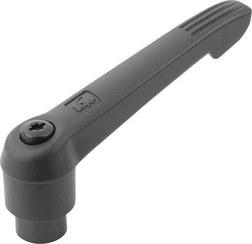 Kipp Klemmhebel mit Innengewinde und Kunststoffgriff Produktbild img1 L