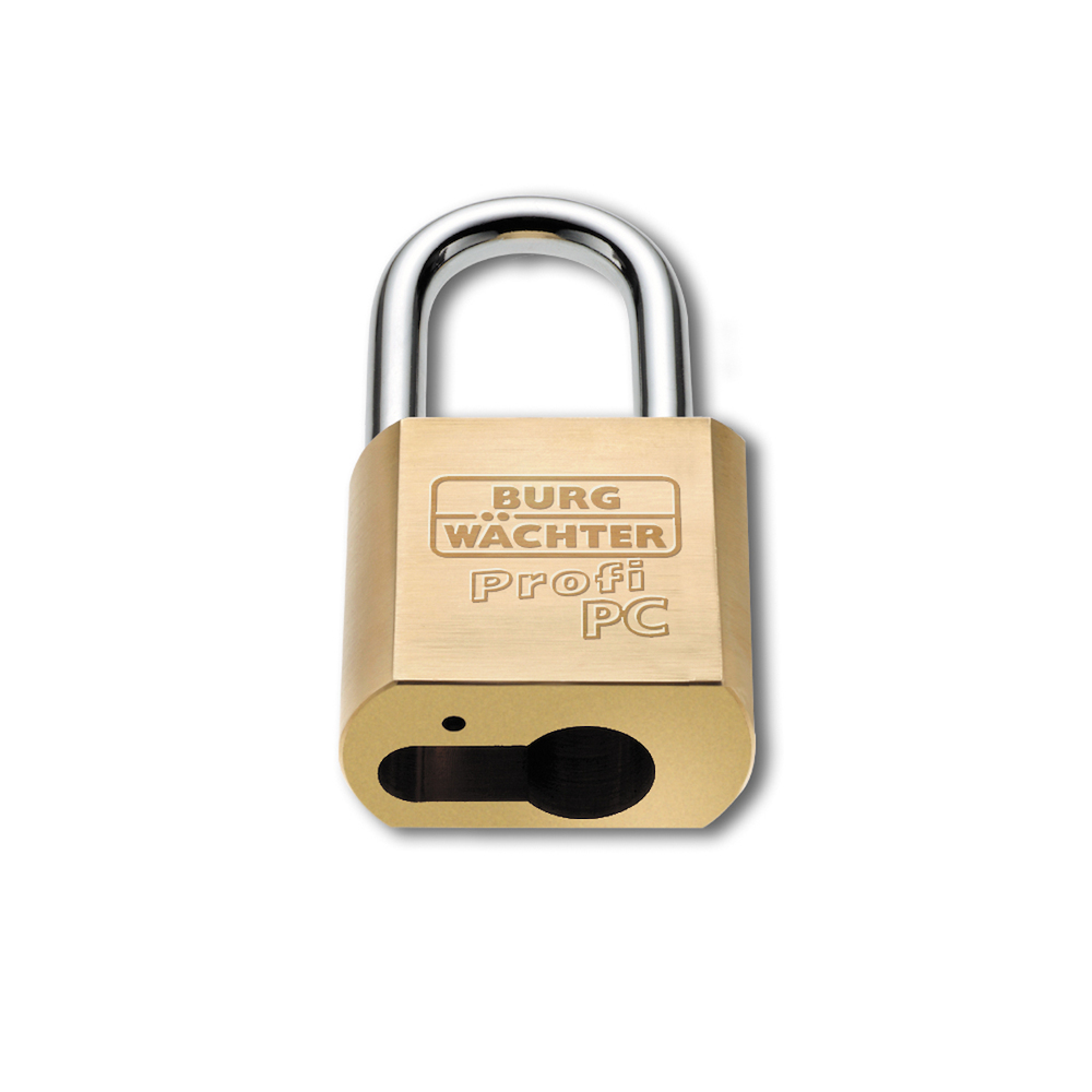 BURG WÄCHTER AV-Vorhangschloss, Profi PC 116 PC 50, Messing massiv Produktbild img1 L