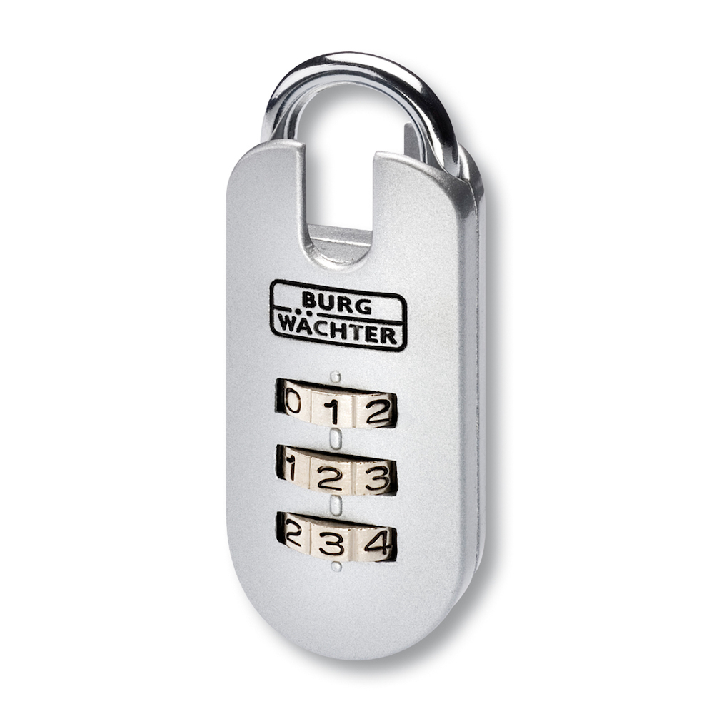 BURG WÄCHTER AV-Zahlen-Vorhangschloss, Combi Lock 71 25 SB, verchromt Produktbild img1 L