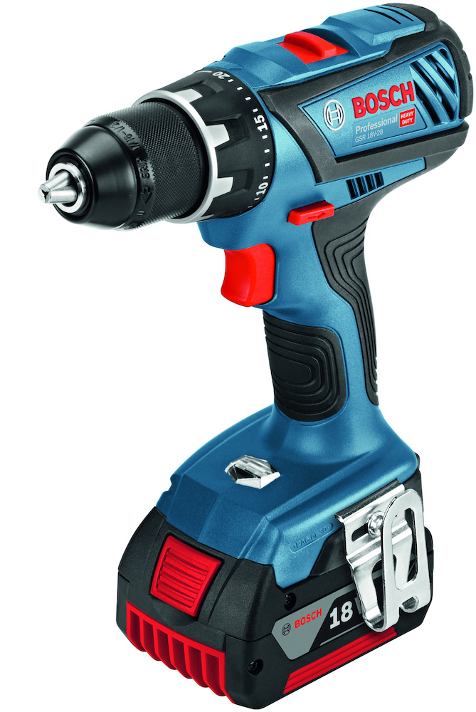 Bosch PRO Akku-Bohrschrauber solo GSR 18V-28  ohne Akku ohne Ladegerät L-Boxx Produktbild img1 L