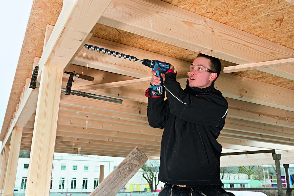 Bosch PRO Akku-Bohrschrauber solo GSR 18V-28  ohne Akku ohne Ladegerät L-Boxx Produktbild img5 L